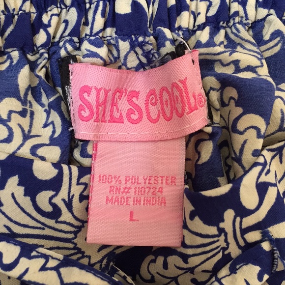 Patterned pants with elastic band - Picture 3 of 3